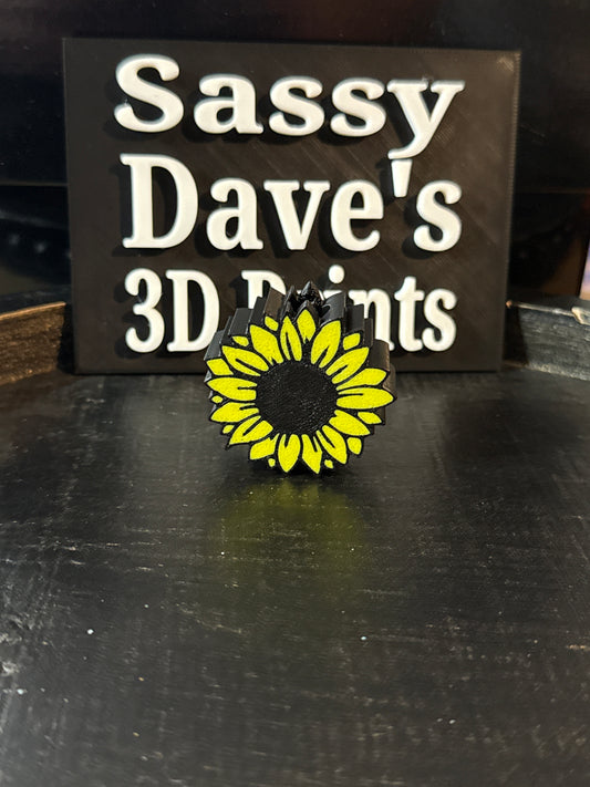 Sunflower straw topper