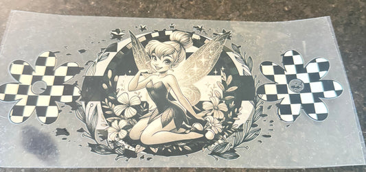 Black & white tinker bell