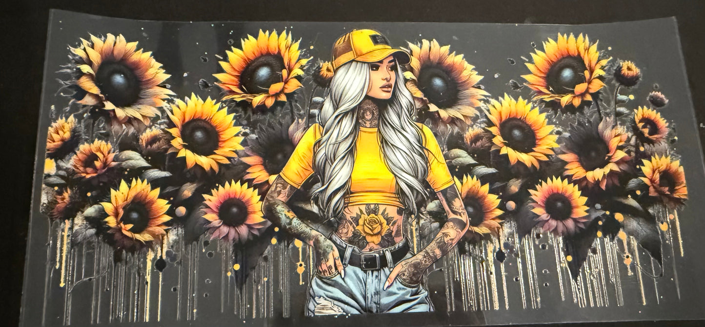 Yellow sunflower baddie