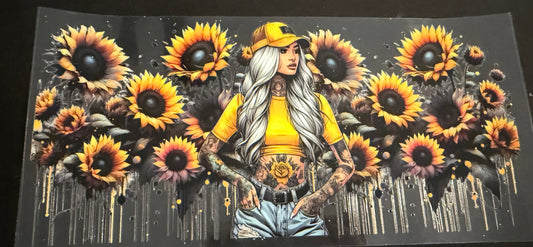 Yellow sunflower baddie