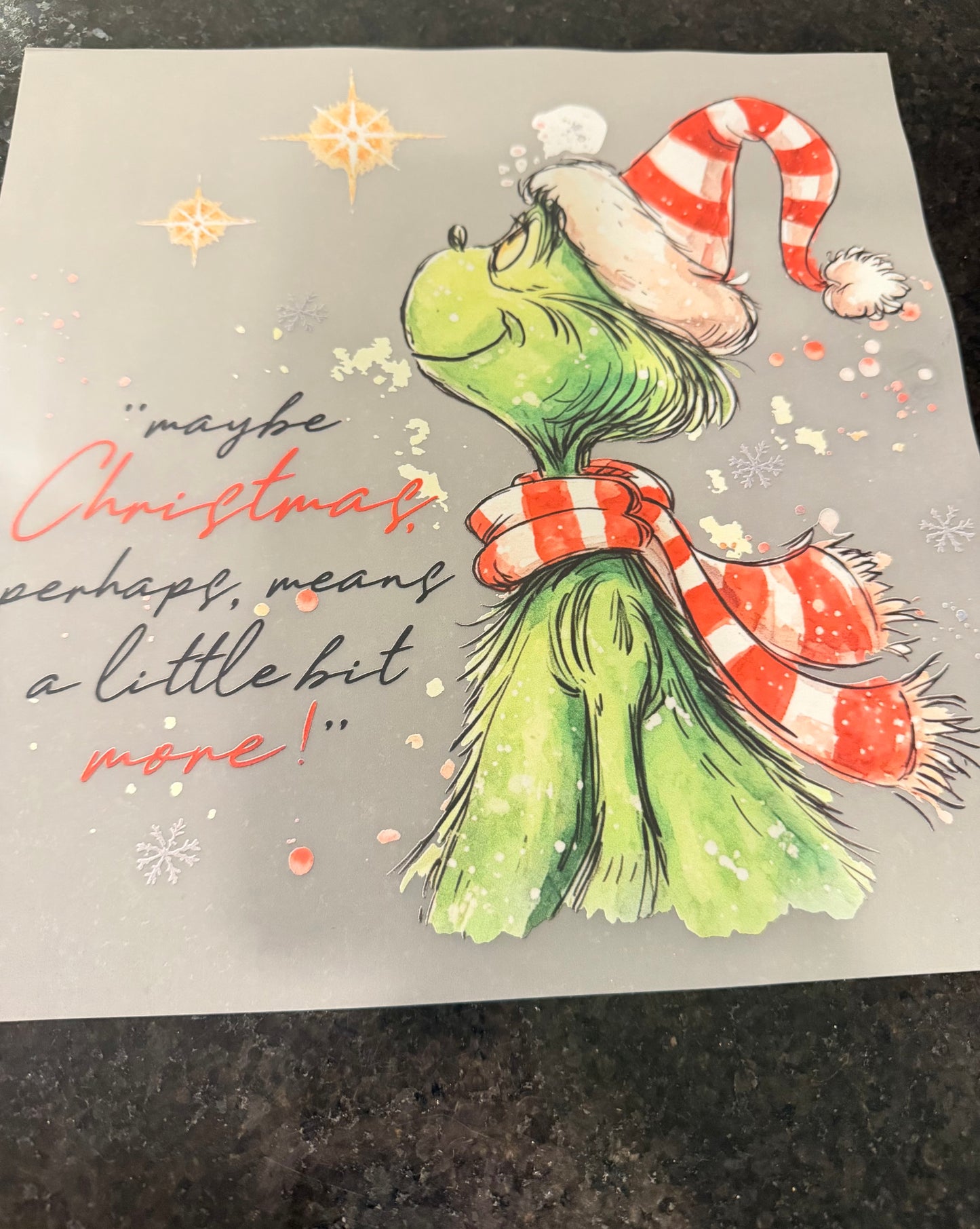 Grinch maybe Christmas means more
