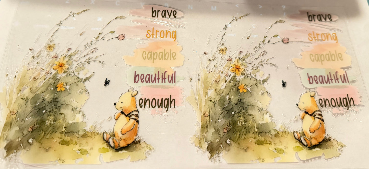 Pooh brave strong