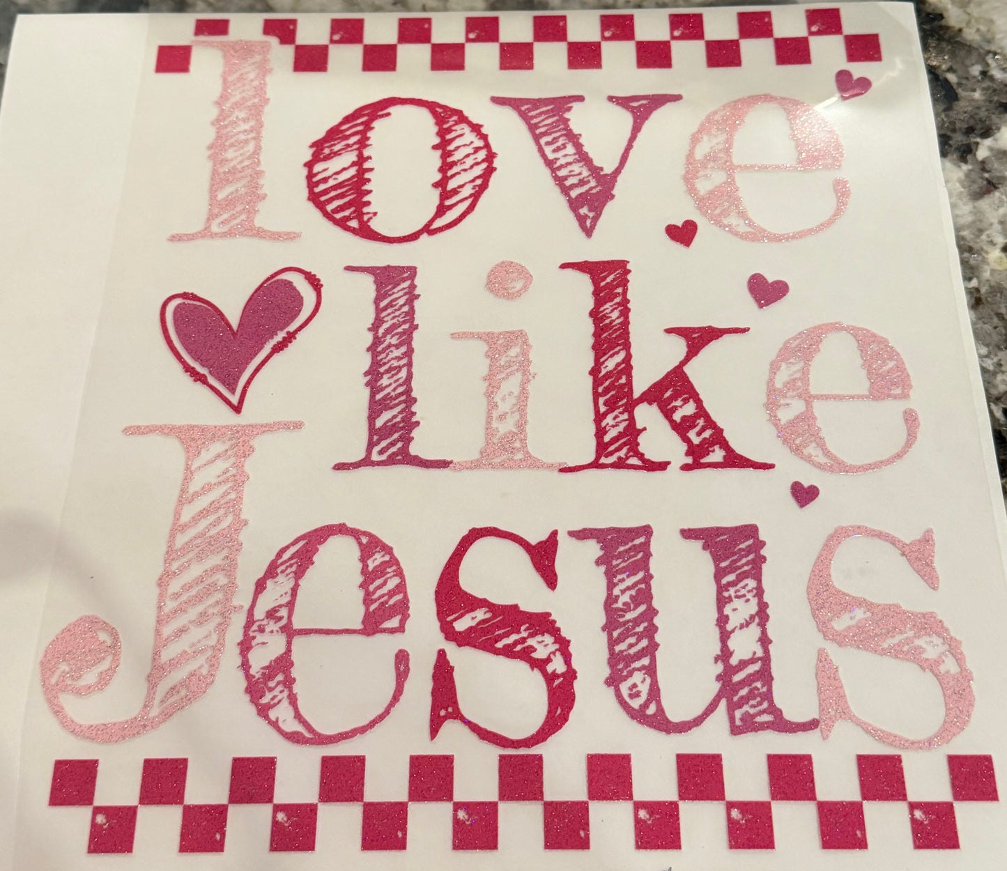 Love like Jesus