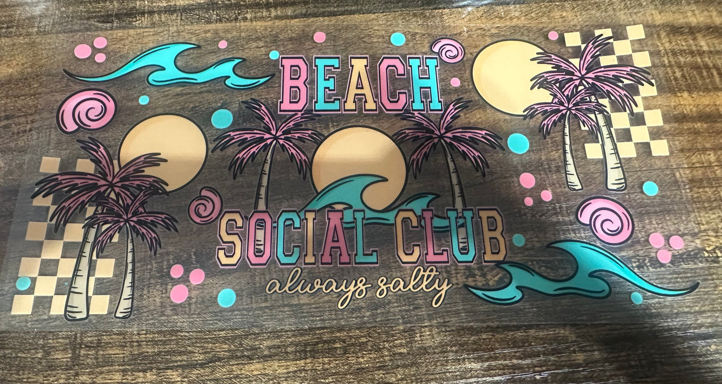 Beach social club wrap