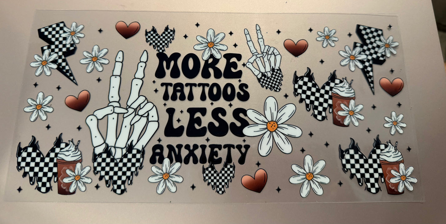 More tattoos, less anxiety