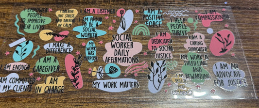 Social worker affirmation