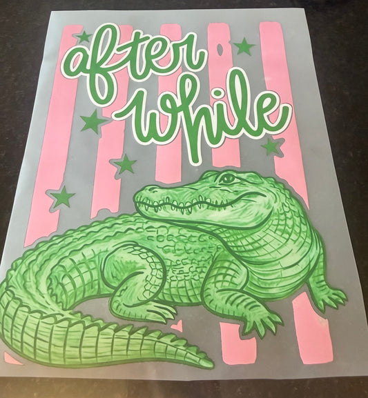 After while crocodile