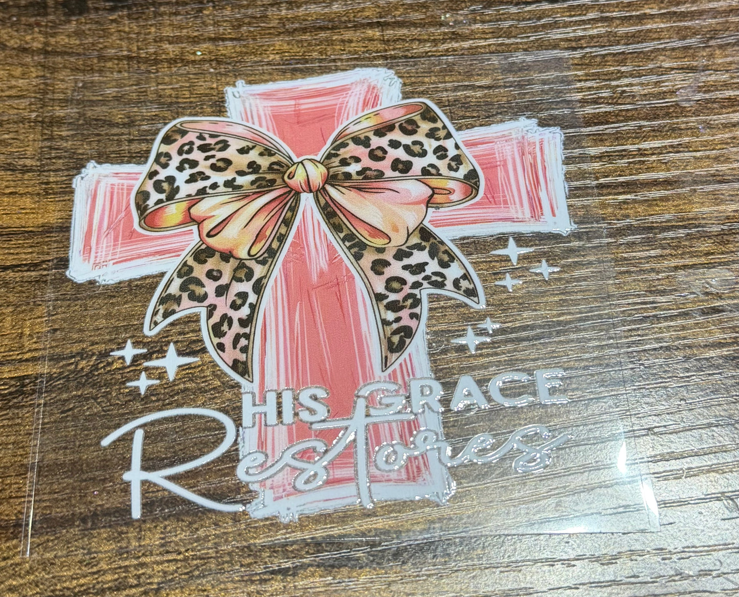 His grace restores