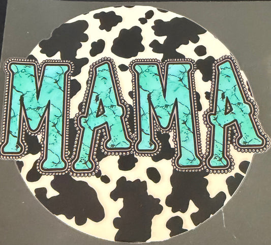 Mama cow print