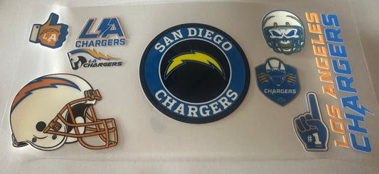 San Diego chargers wrap