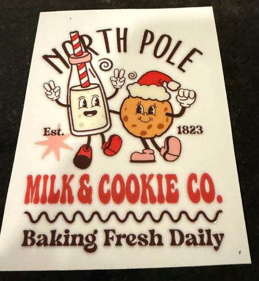 North Pole milk and cookie co