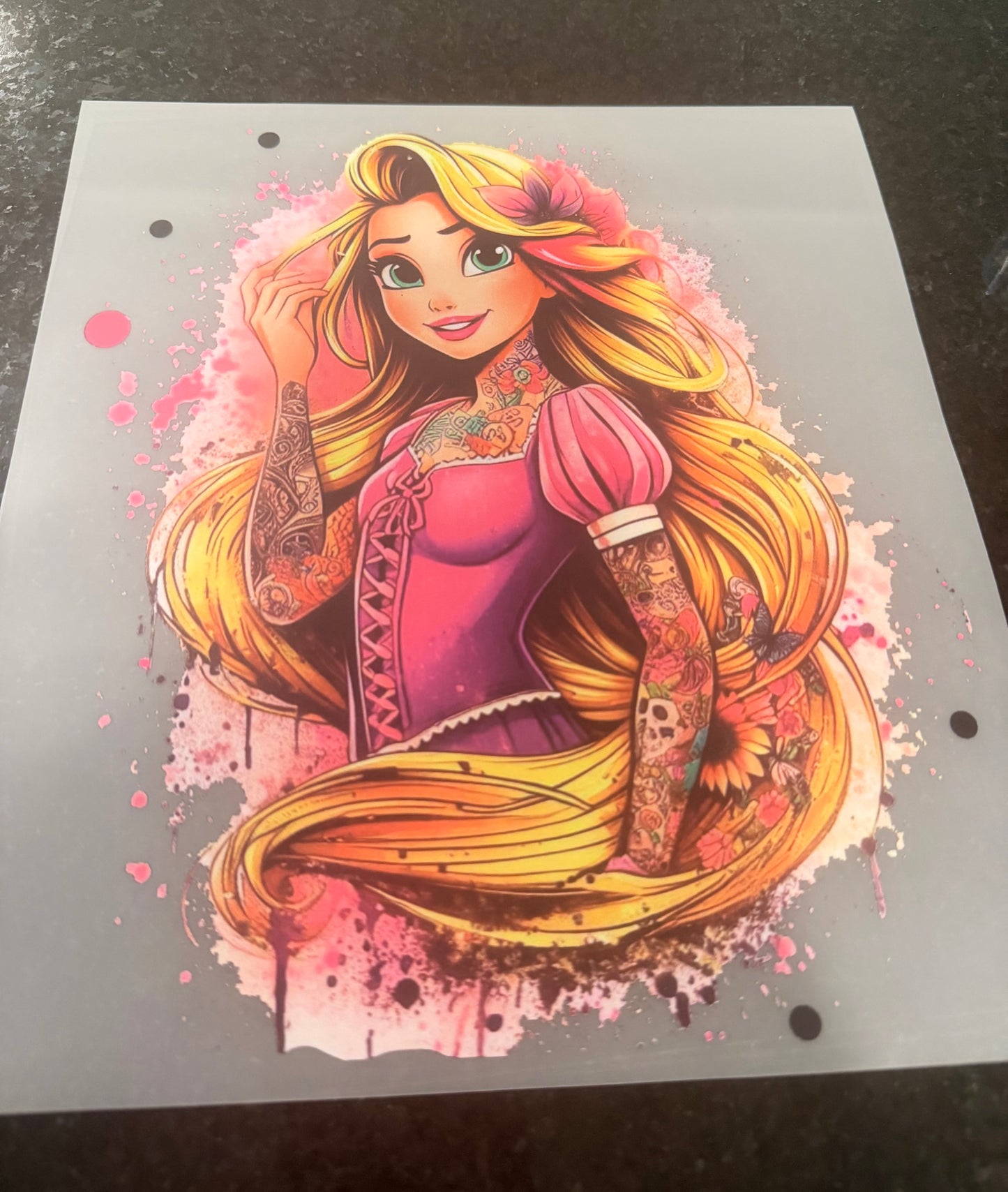 Tattooed Rapunzel