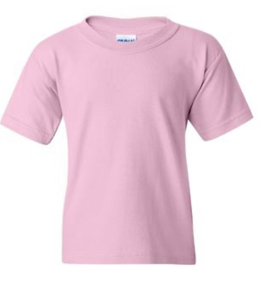 Youth light pink T-shirt