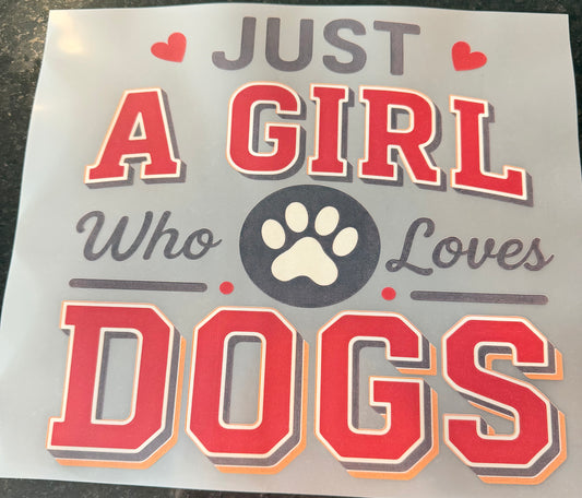 Just a girl who loves dogs