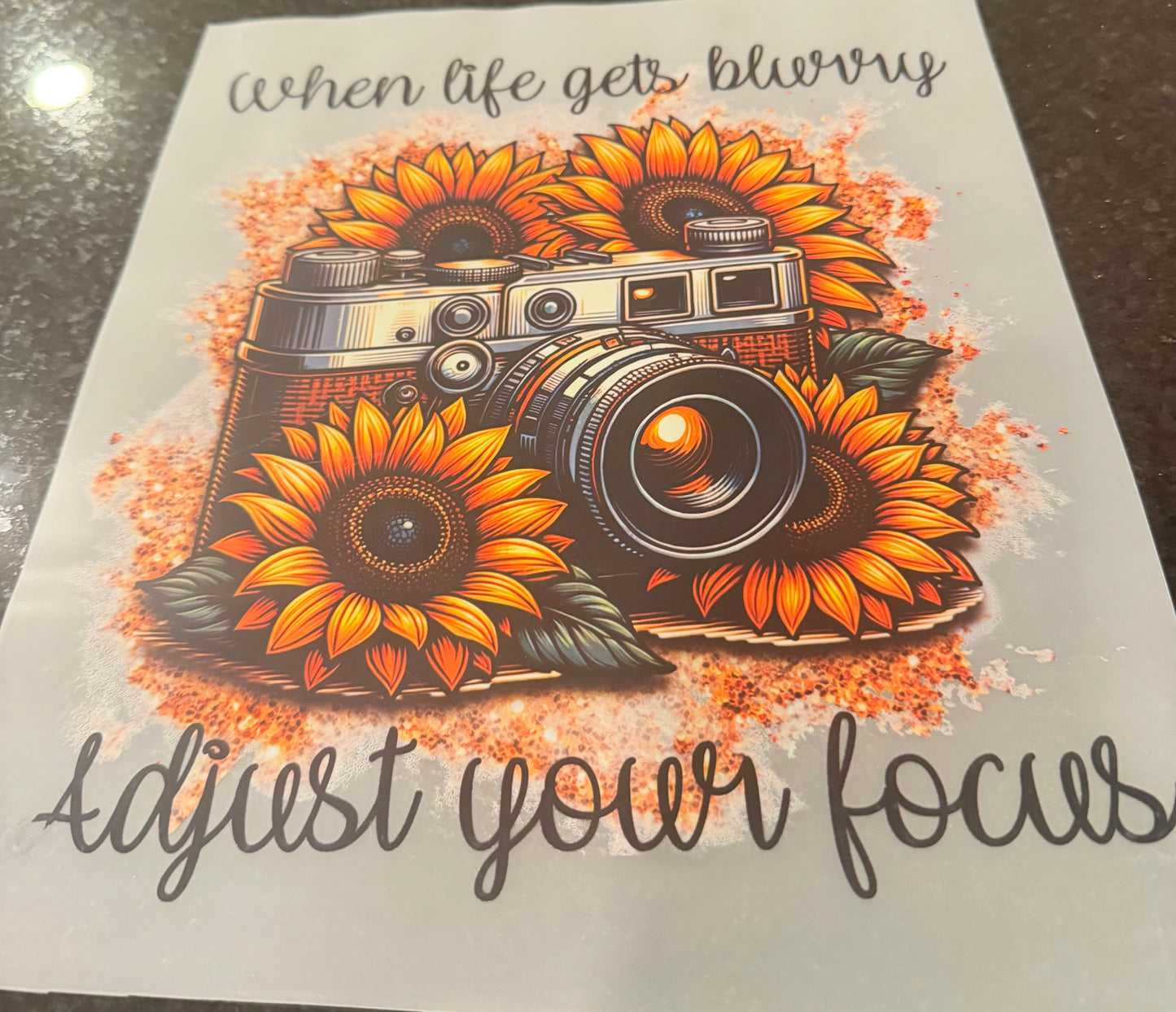 When life gets blurry adjust your focus