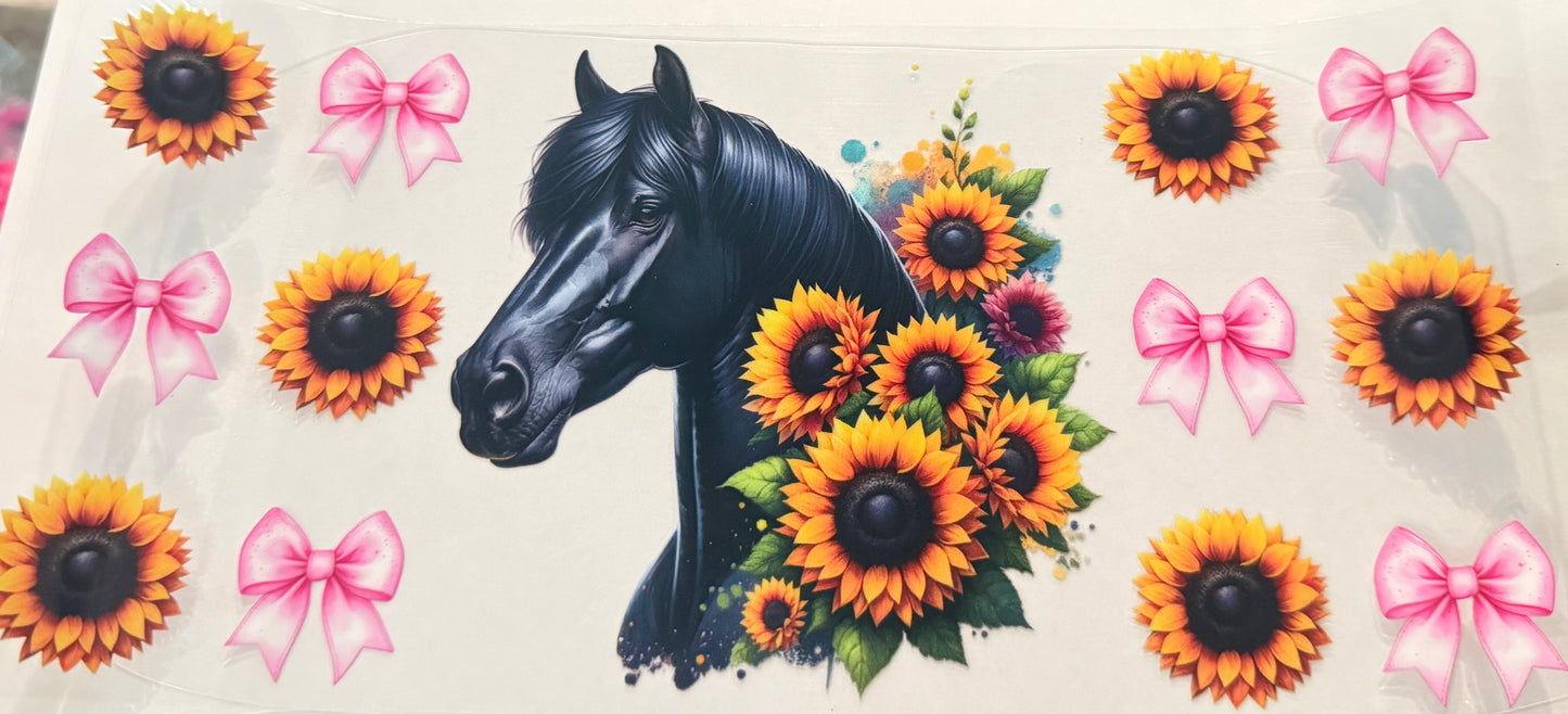Horse sunflowers