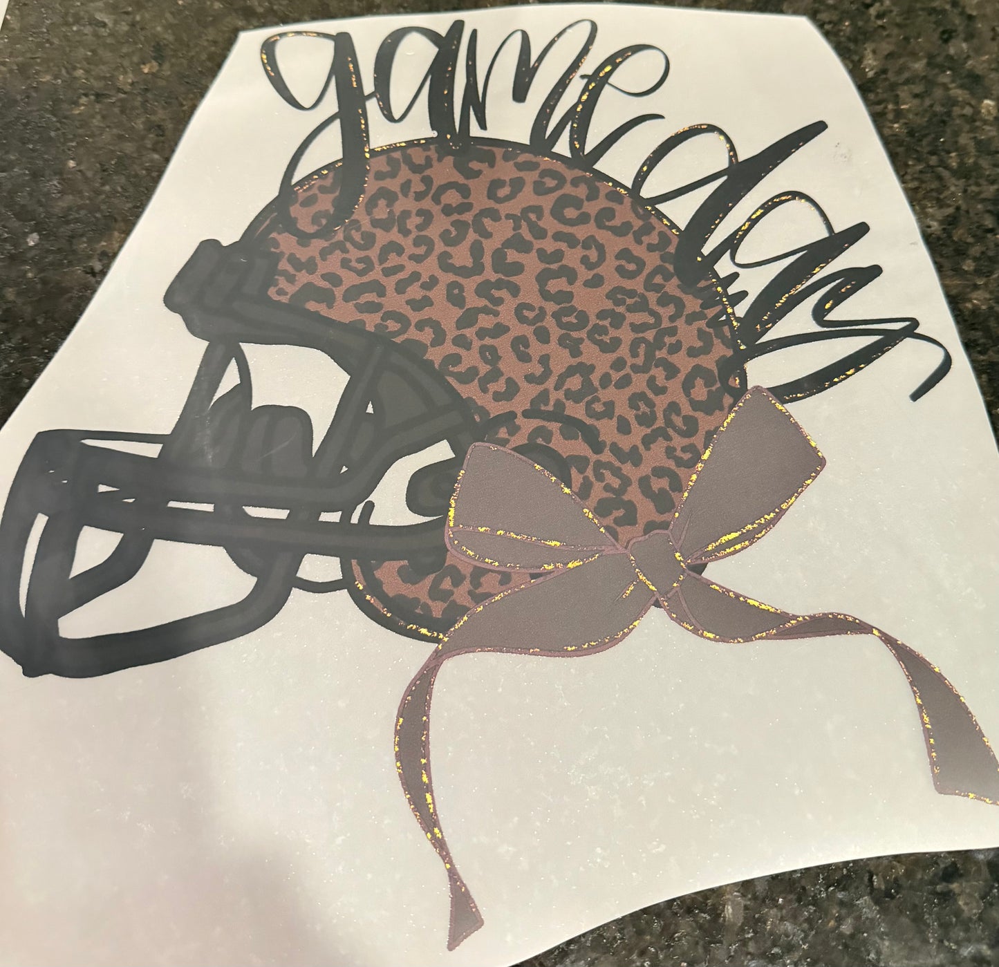 Game day with bow