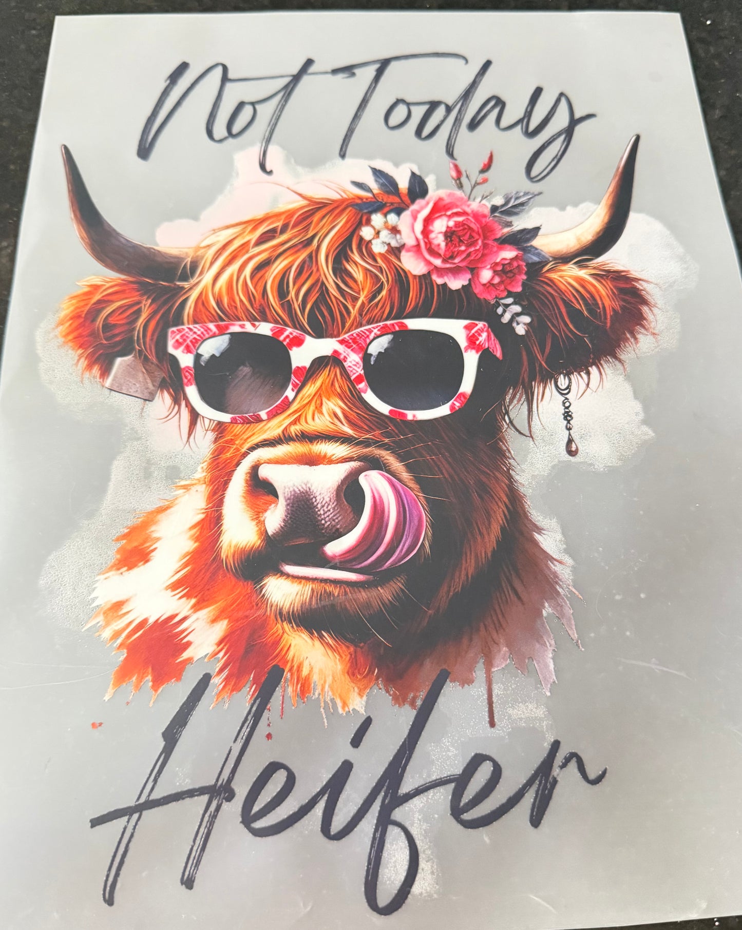 Not today heifer ￼