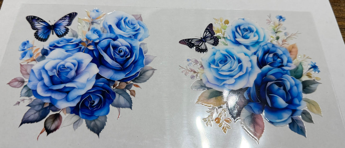 Flowers and butterflies