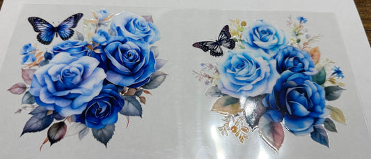 Flowers and butterflies