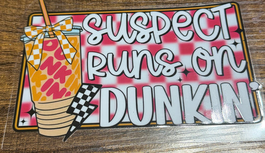 Suspect runs on Dunkin’