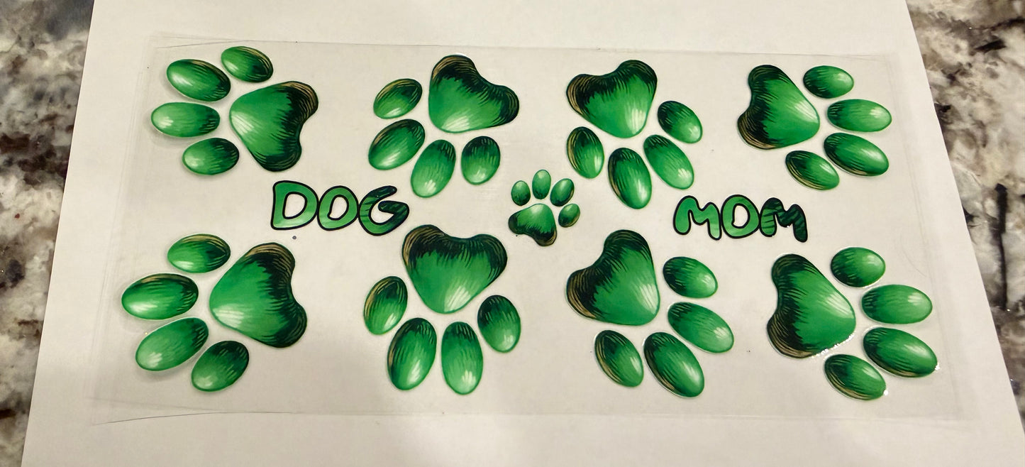 Dog mom green