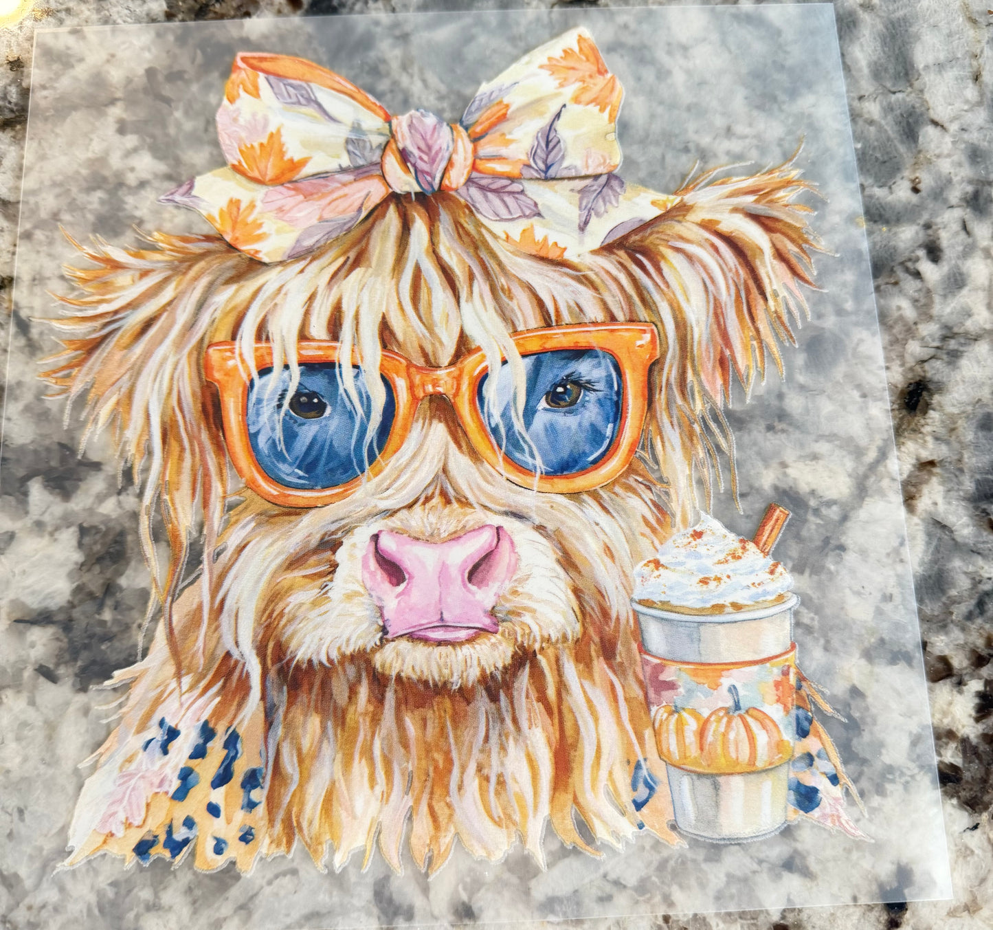 Fall cow