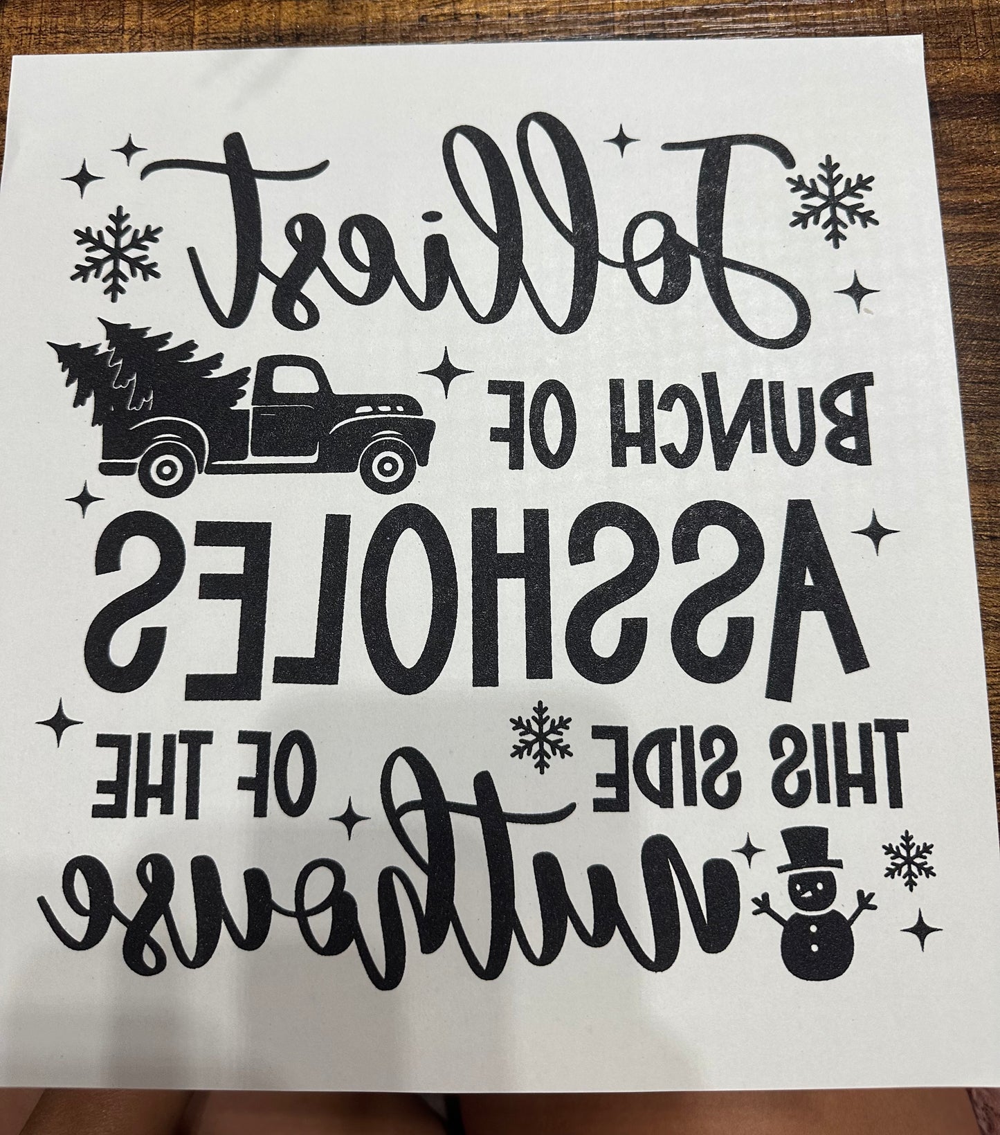Jolliest bunch of assholes this side of the nuthouse