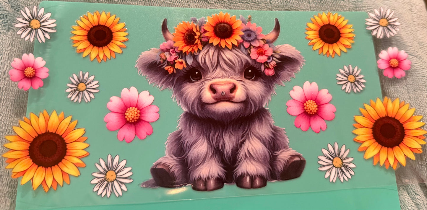 Sunflower cow