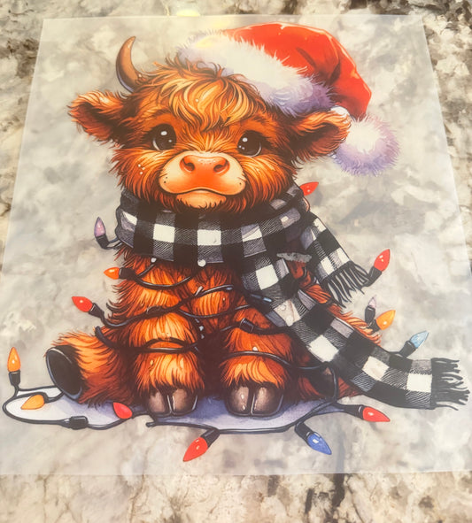 Christmas cow