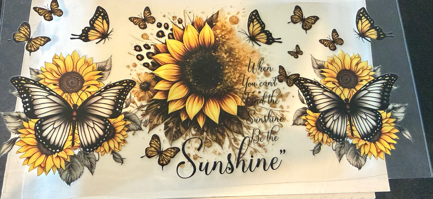 When you can’t find the sunshine be the sunshine