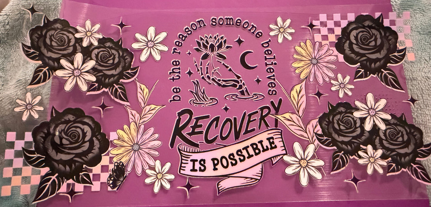Be the reason someone believes recovery is possible
