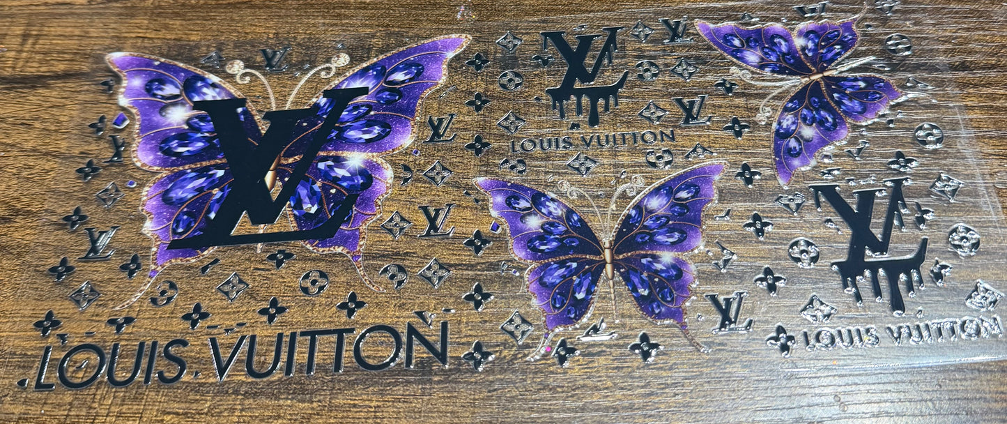 LV purple butterfly