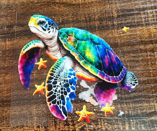 Turtle decal