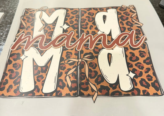 Mama leopard