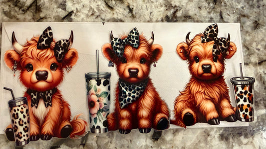 Cows with tumblers