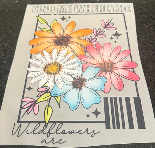 Find me where the wildflowers are ￼