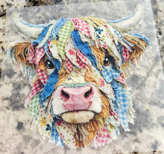 Quilted cow