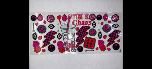 Caffeine & Chaos (24 or 40oz wrap)