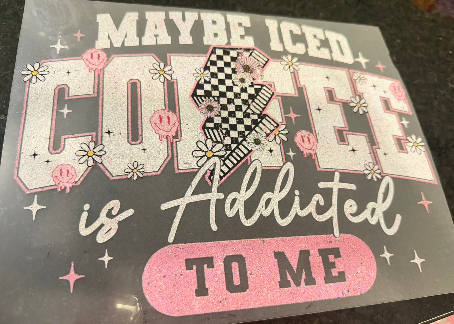 Maybe iced coffee is addicted to me