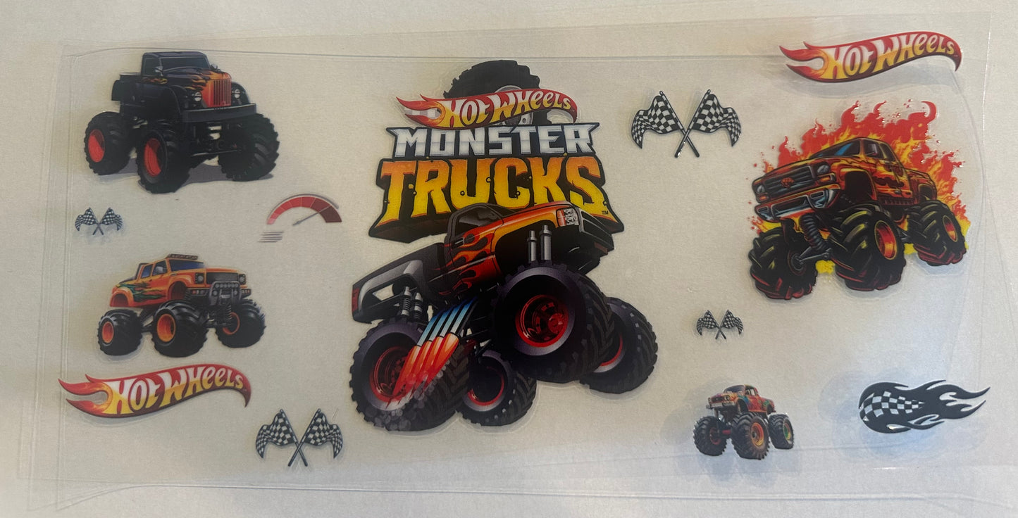 Monster truck wrap