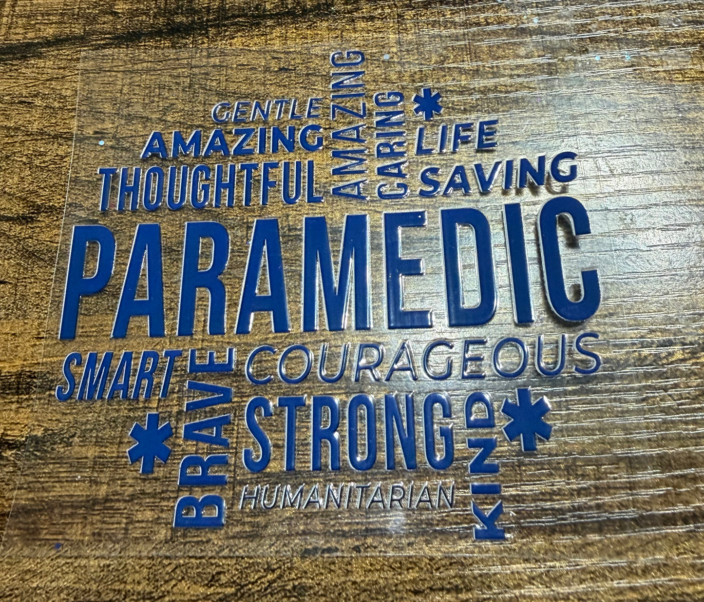 Paramedic decal