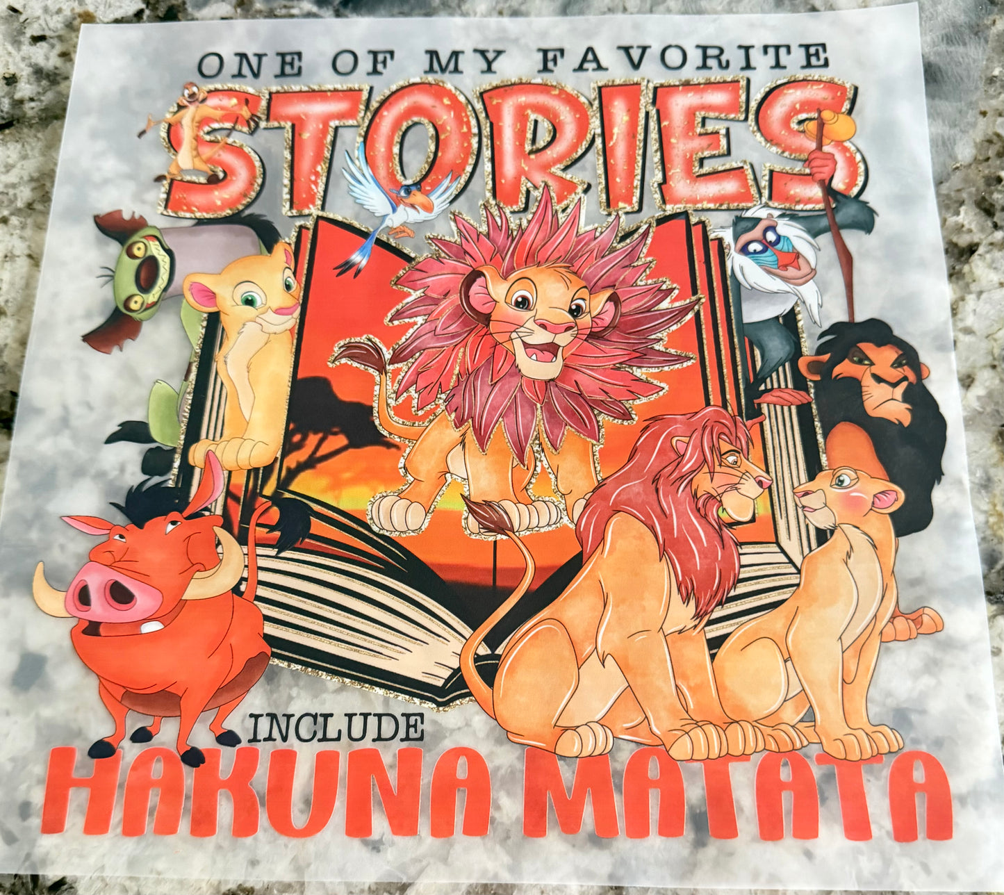 One of my favorite stories include Hakuna Matata