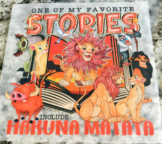 One of my favorite stories include Hakuna Matata