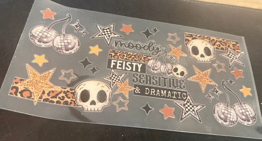 Moody firstly sensitive & dramatic