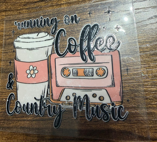 Running on coffee & country music