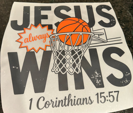 Jesus always wins