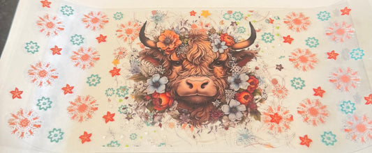 Floral cow 2