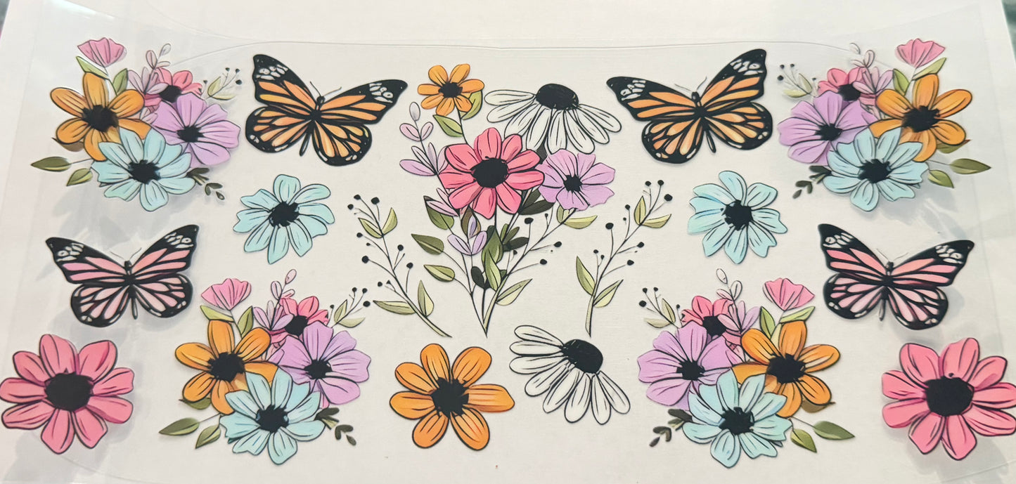 Butterfly floral 10