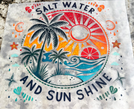 Salt water and sunshine ￼